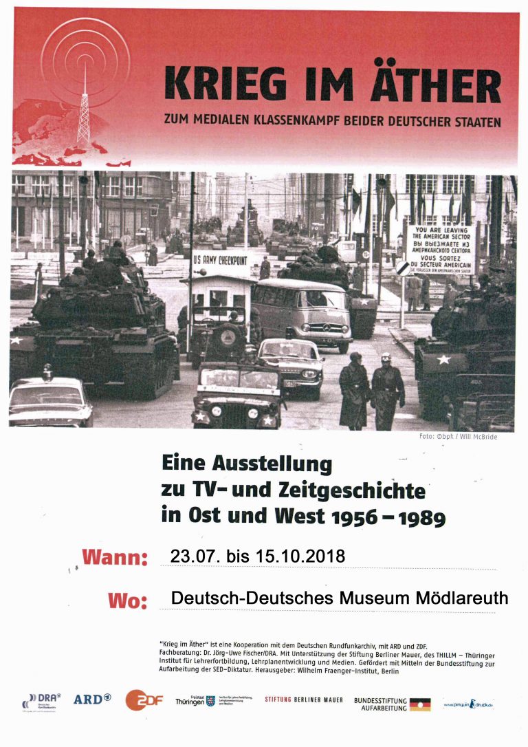 Eröffnung der Sonderausstellung „Krieg im Äther“