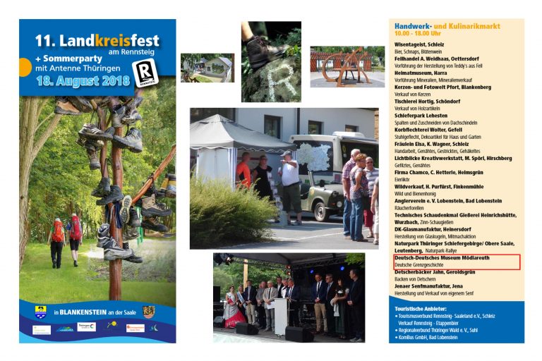 Infostand in Blankenstein