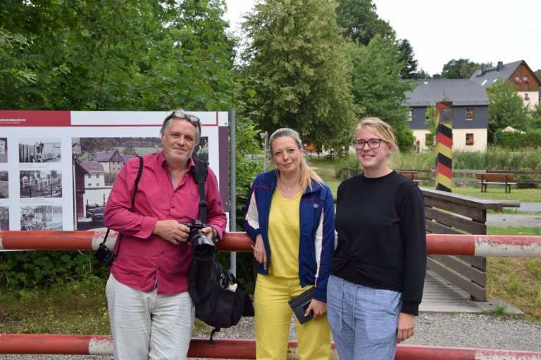 Internationale Presse in Mödlareuth