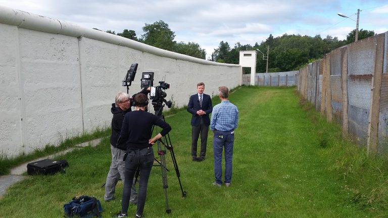 ZDF zu Gast in Mödlareuth