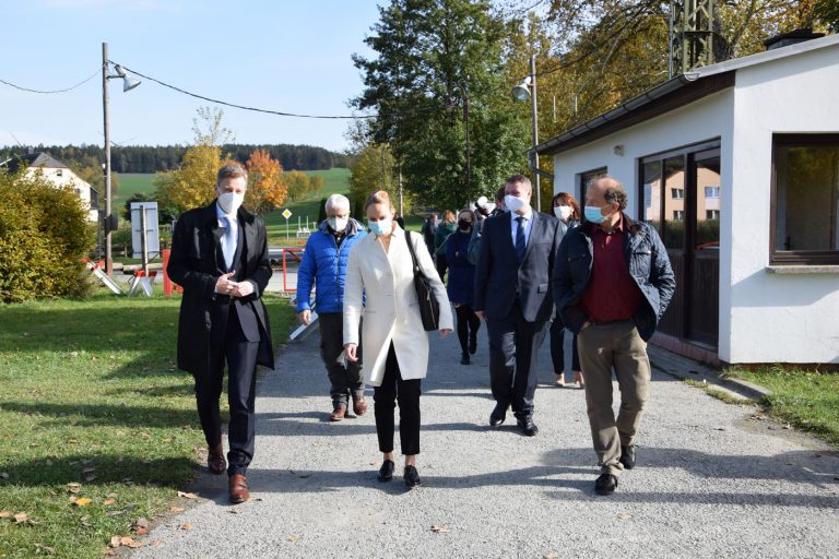 Besuch der Staatssekretärin für Kultur in der Thüringer Staatskanzlei Tina Beer am 22.10.2020