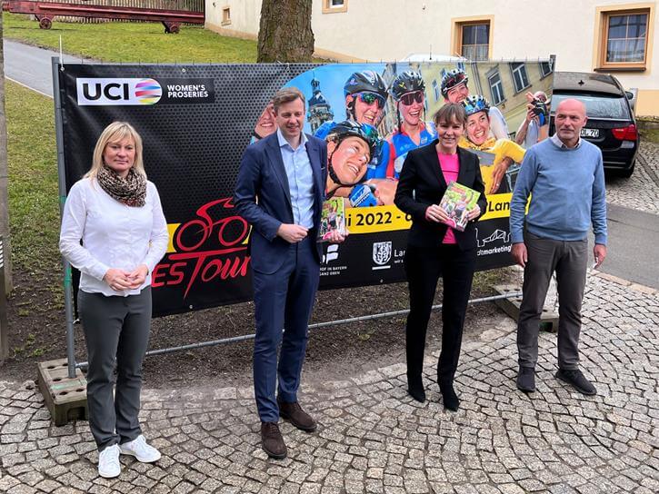 Pressekonferenz „Ladies Tour“ – Frauenradsportevent in einer geschichtsträchtigen Grenzregion