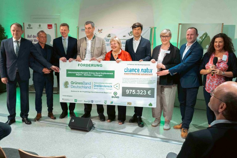 Offizieller Startschuss für das Naturschutzgroßprojekt „Grünes Band Dreiländereck“ in Mödlareuth