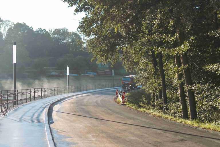 Neuer Gehweg in Mödlareuth